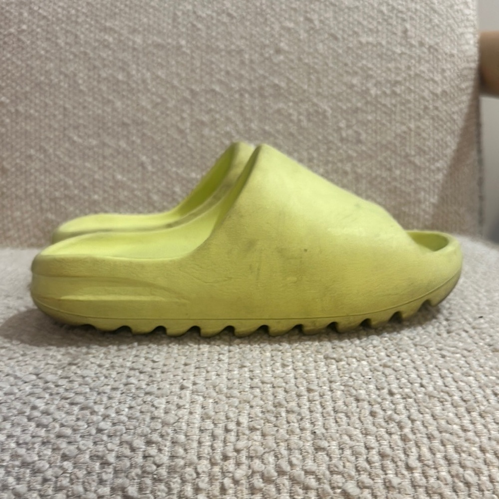 Yeezy Lime Slide Sandals